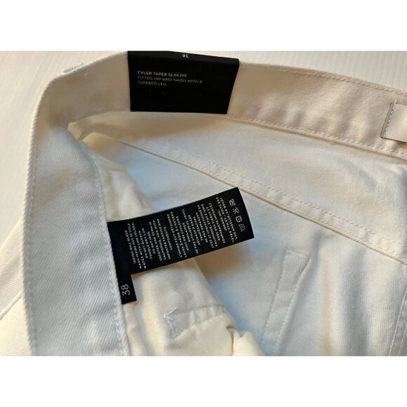 J BRAND Mens Absentis White Tyler Taper Slim Fit Jeans Size 38 JB001780 - Picture 11 of 16